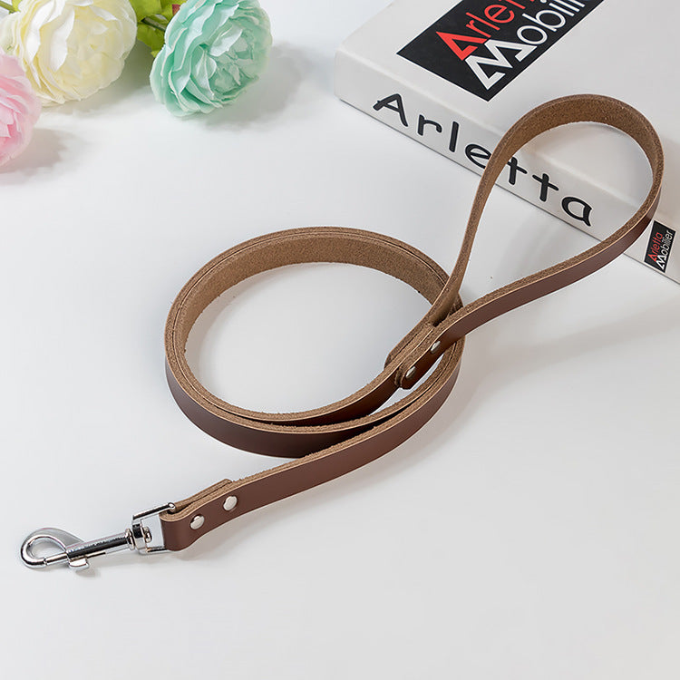 Hochwertige Leder-Hundeleine